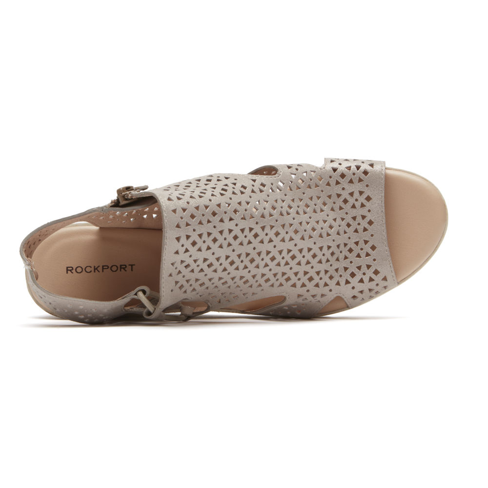 Sandálias Rockport Mulher Cinzentas - Hadley Bungee - 17280DBKN